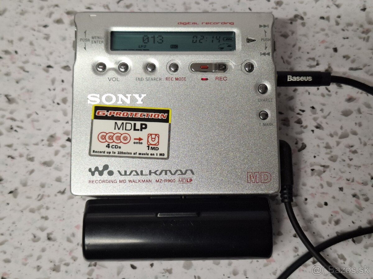 "ÚLOŽENKA" MD WALKMAN 》SONY MZ-R900 + PRÍSLUŠENSTVO - 3