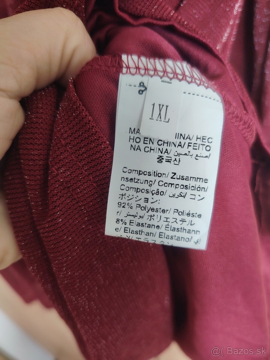 Nadherne spolocenske saty, XL a 2XL - 3