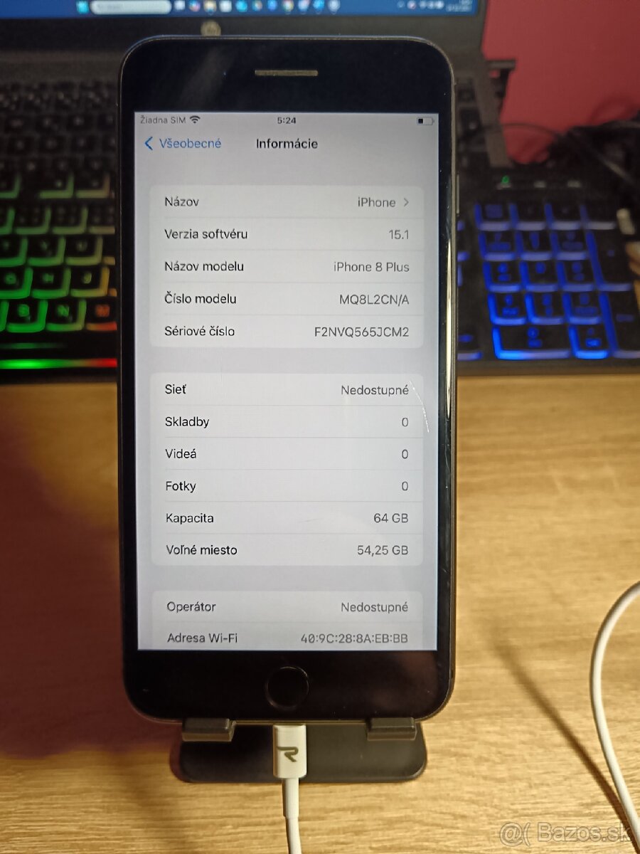 apple iPhone 8 plus 64GB - 3