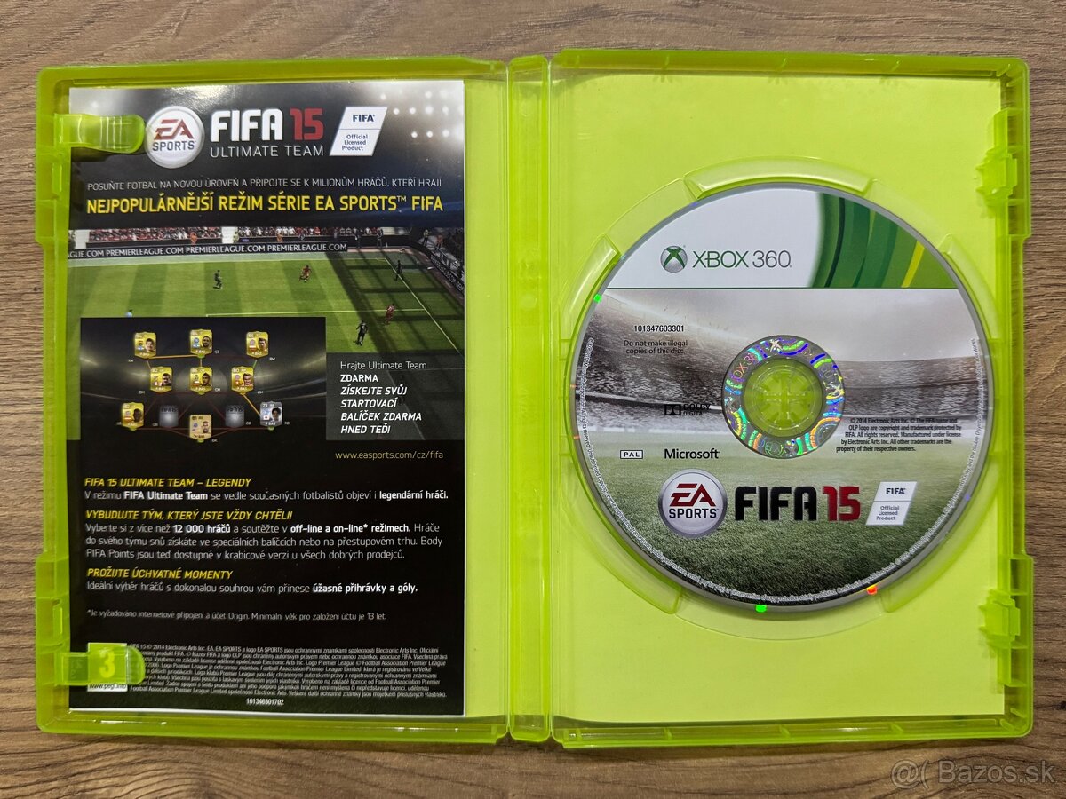 Hra XBOX 360 - FIFA 15 CZ - 3