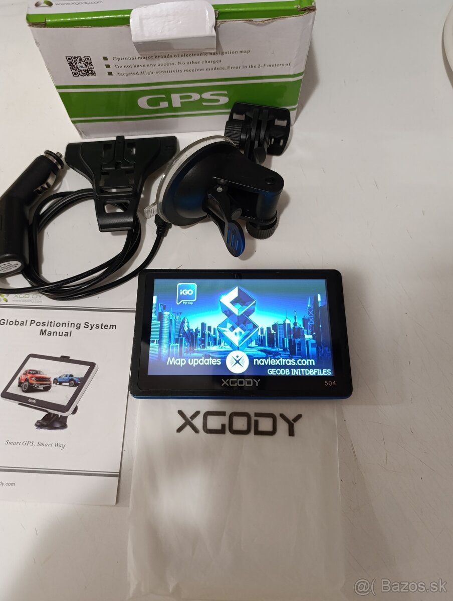 5" GPS Navigácia XGODY Nová Nepoužitá - 3
