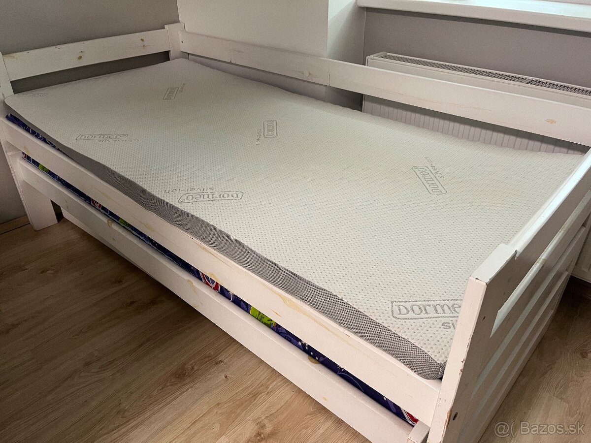 Detská posteľ z masívu - borovica (2 ks). - 3