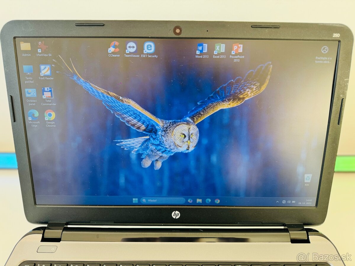 Šikovný notebook HP 250 G3 - 3