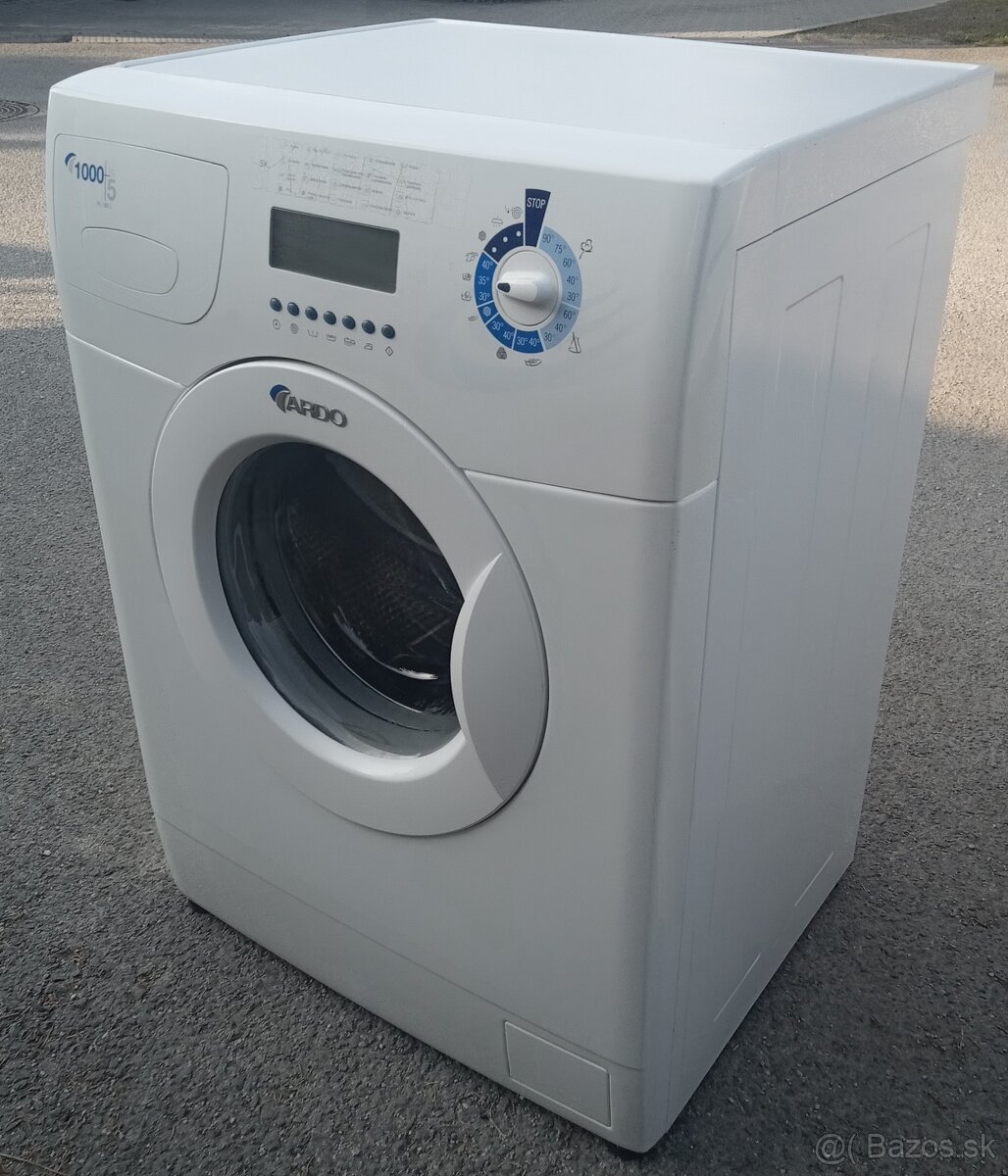 Predám plnefunkčná automatická práčka ARDO,display,1000 ot. - 3