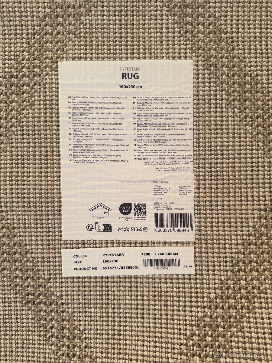Koberec rypestarr - 3
