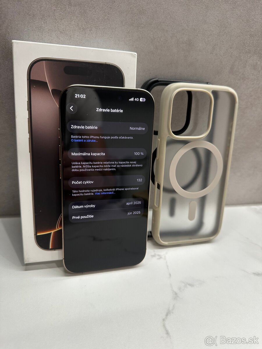 iPhone 16 PRO 256GB Záruka - 3