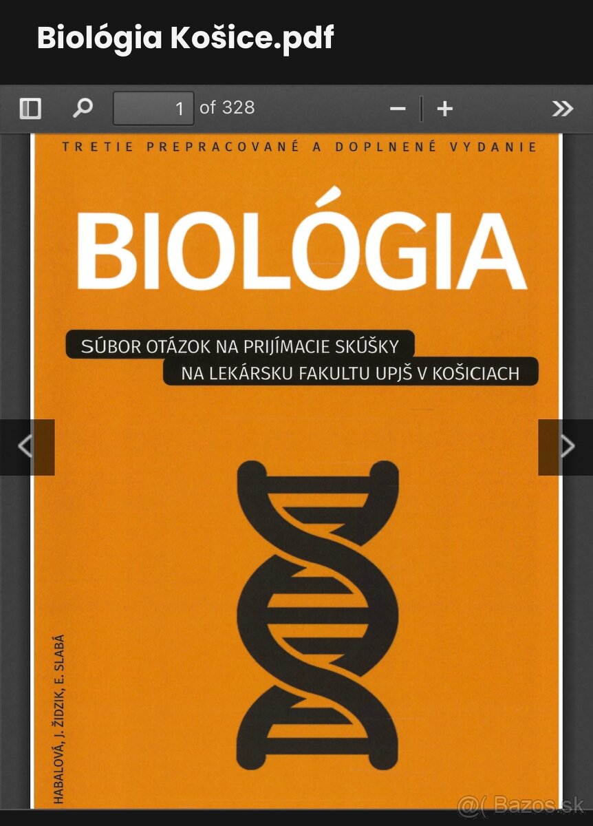 Predám elektronické modelové otázky na prijímačky UPJŠ VŠ,ZL - 3