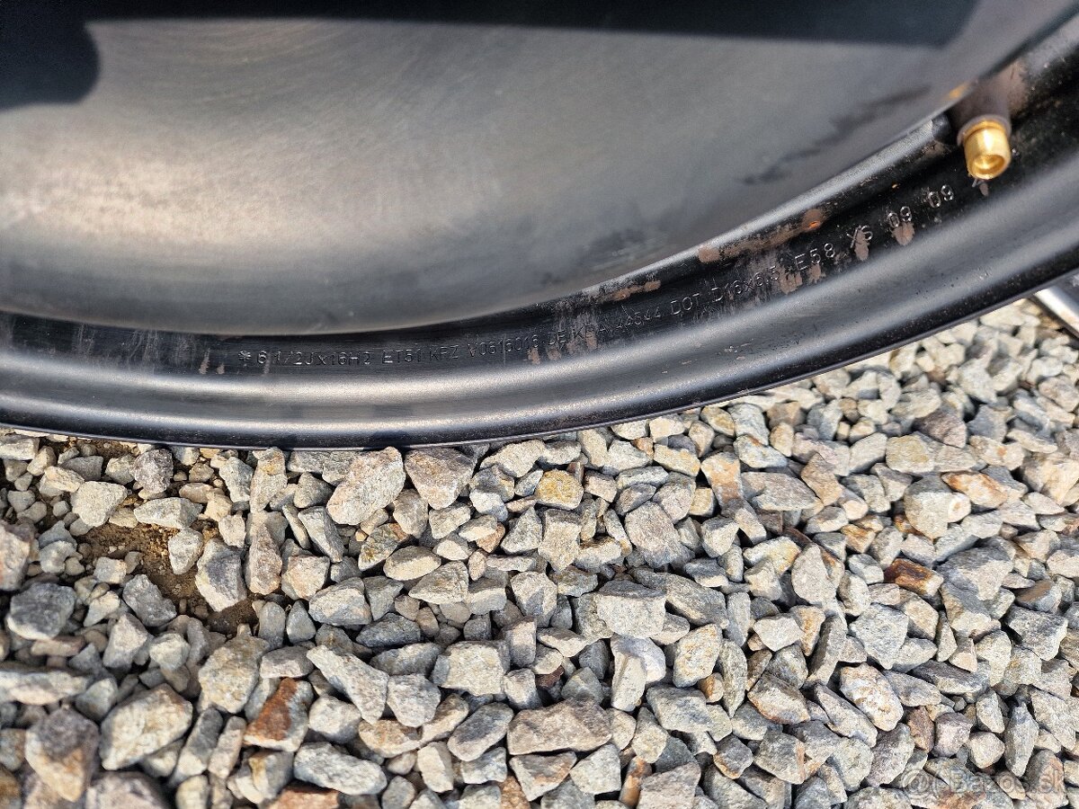 Plech disky 16"5×120 org.VW T5,T6,T6.1 - 3