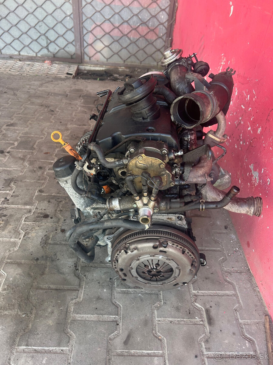 Motor 1,9TDI 74KW Škoda Octavia typ ATD kompletní - 3