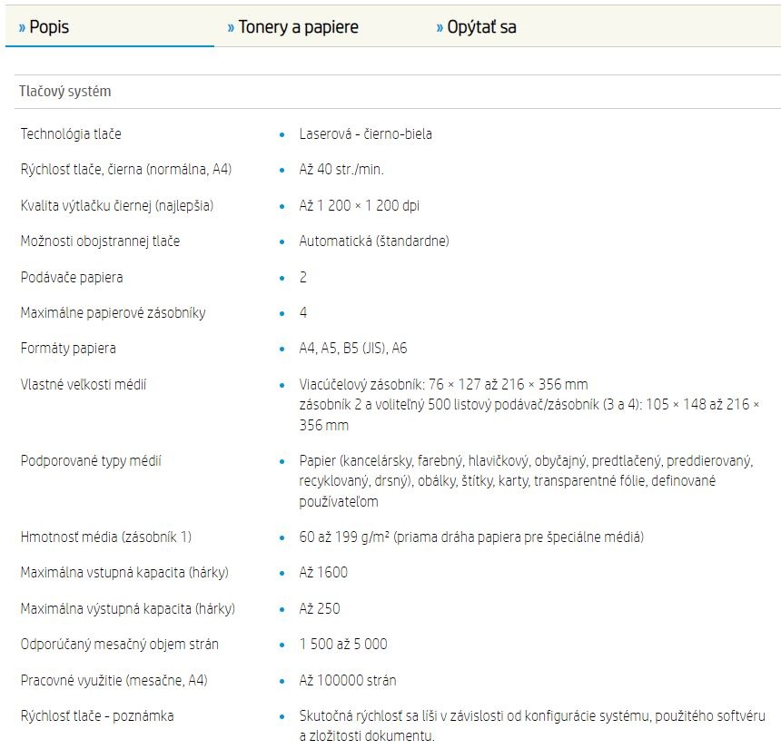HP Laserjet P3015DN - 3
