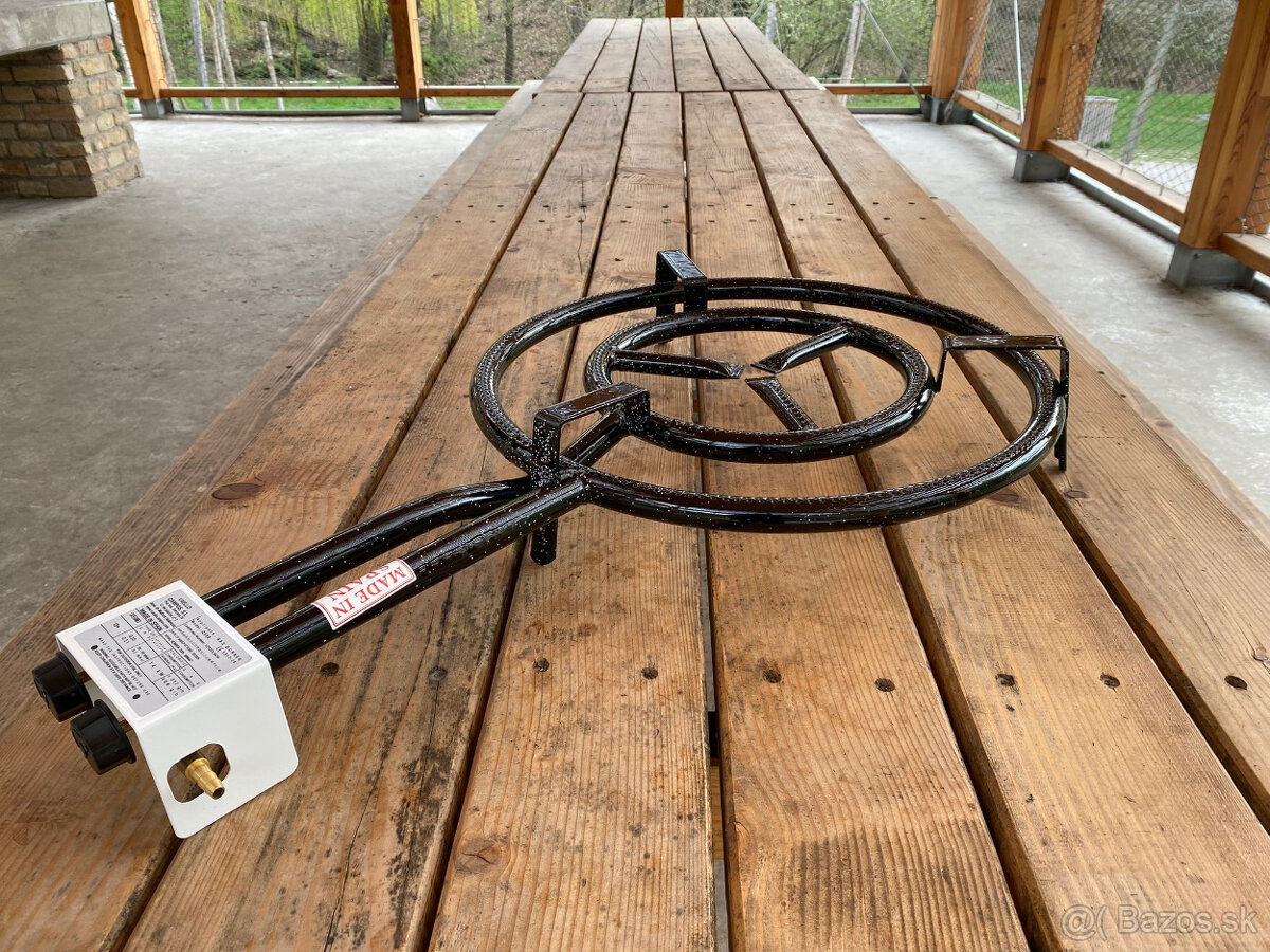 Predám plynový varič, výkon 12 kW, NOVÝ + FA - 3