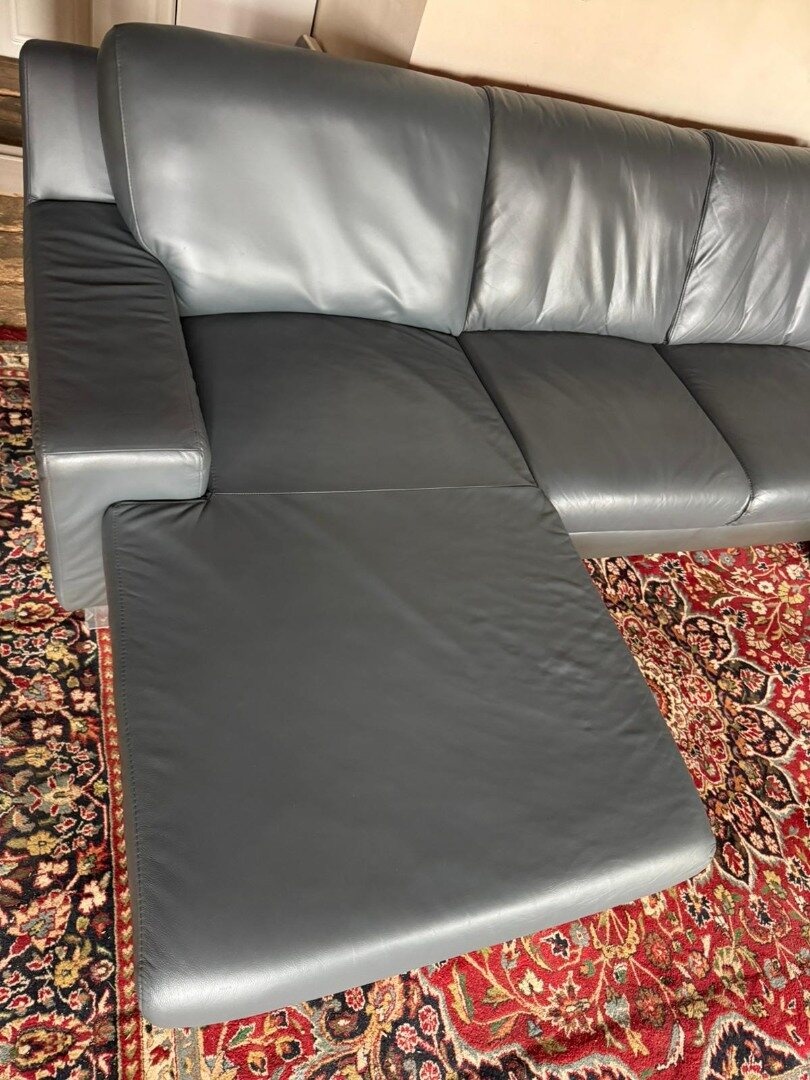 Kožená sedací souprava do U, 5210 - 3