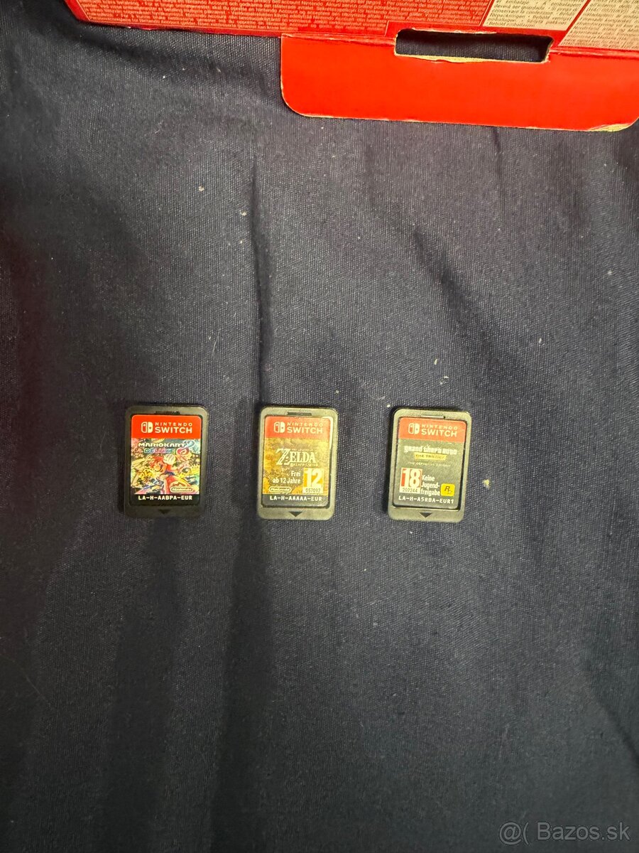 Nintendo switch Oled + 3 hry - 3