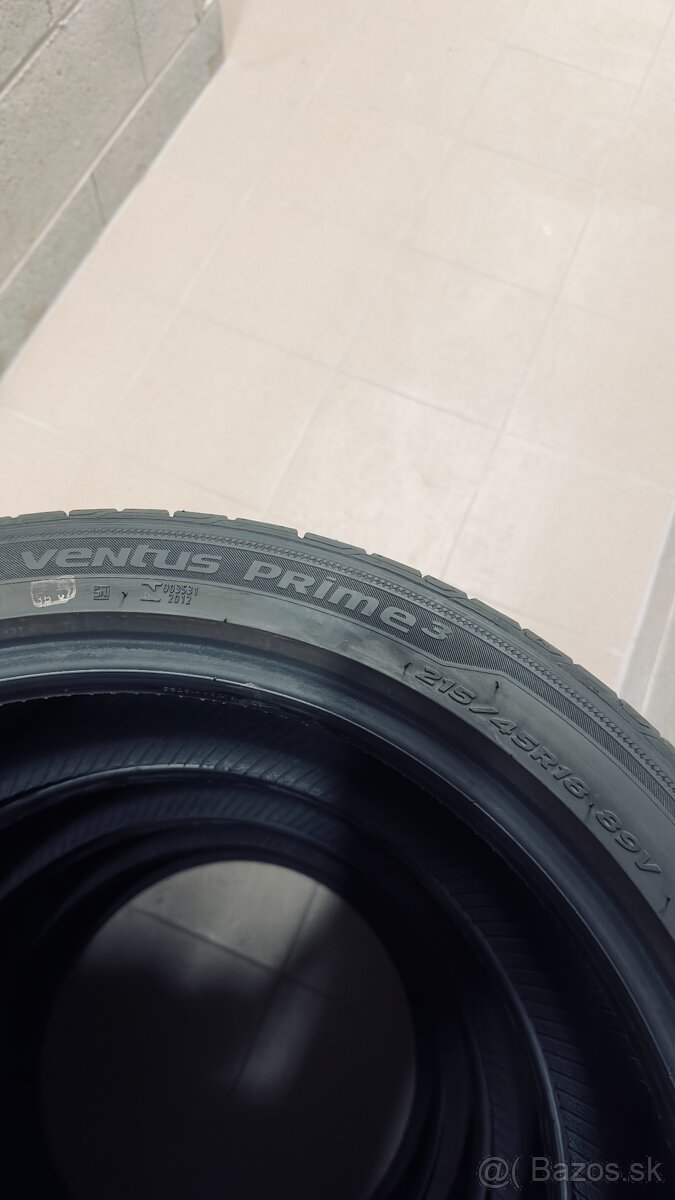 Hankook Ventus Prime3 215/45 R18 89 V Letné - 3