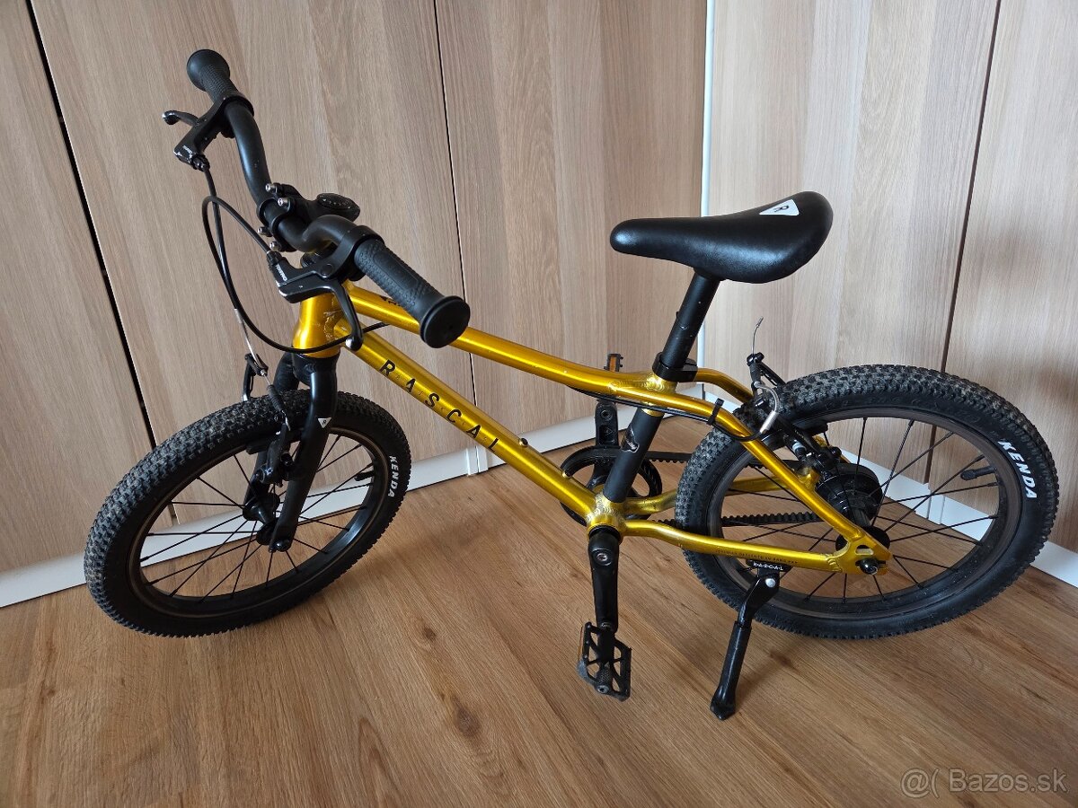 Rascal 16 gold detský bicykel - 3