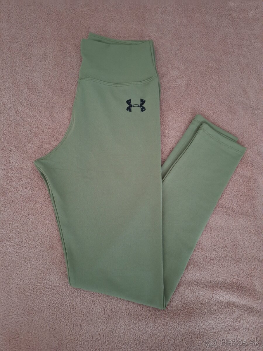 Under Armour legíny zelené - 3
