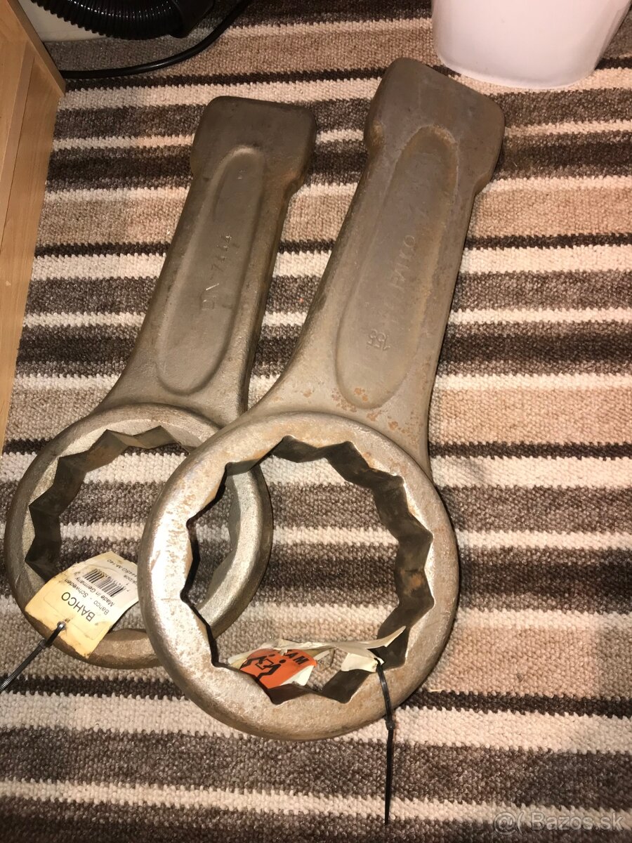 Bahco Uderove ockove kluce metricke 155mm & 140mm NOVE - 3