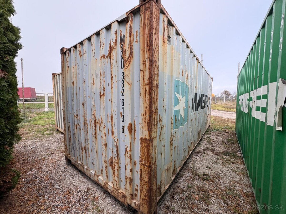 Predám lodný/skladový kontajner 6m AKCIA - 3