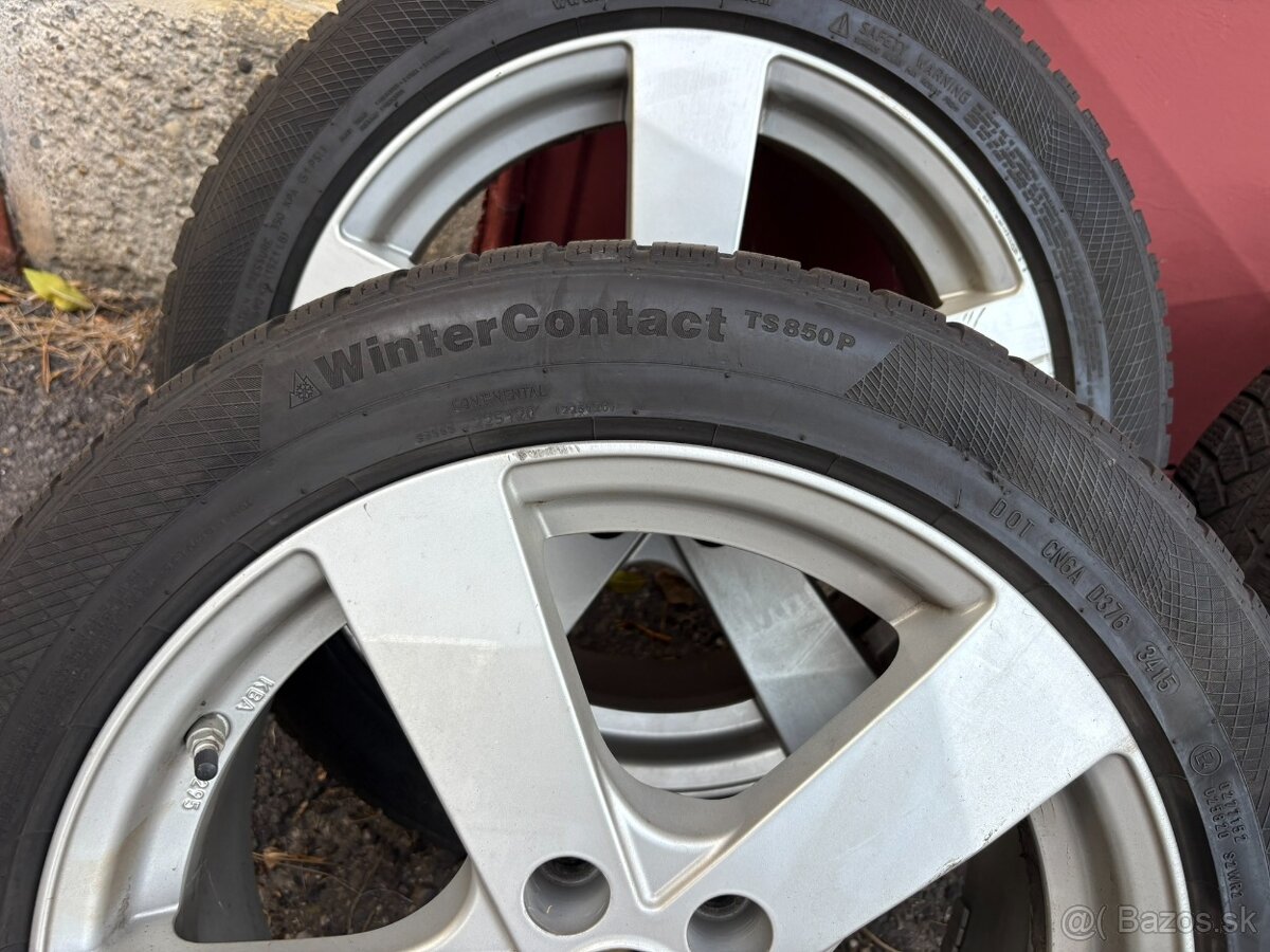 ALU disky + Zimné pneu na Hyundai 5x114,3 R17 - 3