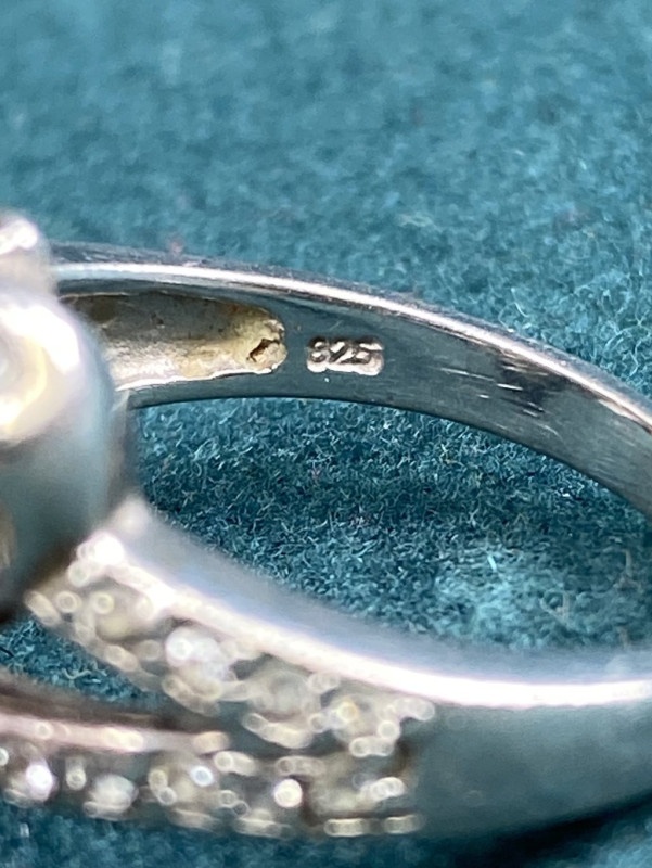 Strieborný dámsky prsteň s tyrkysom - 3