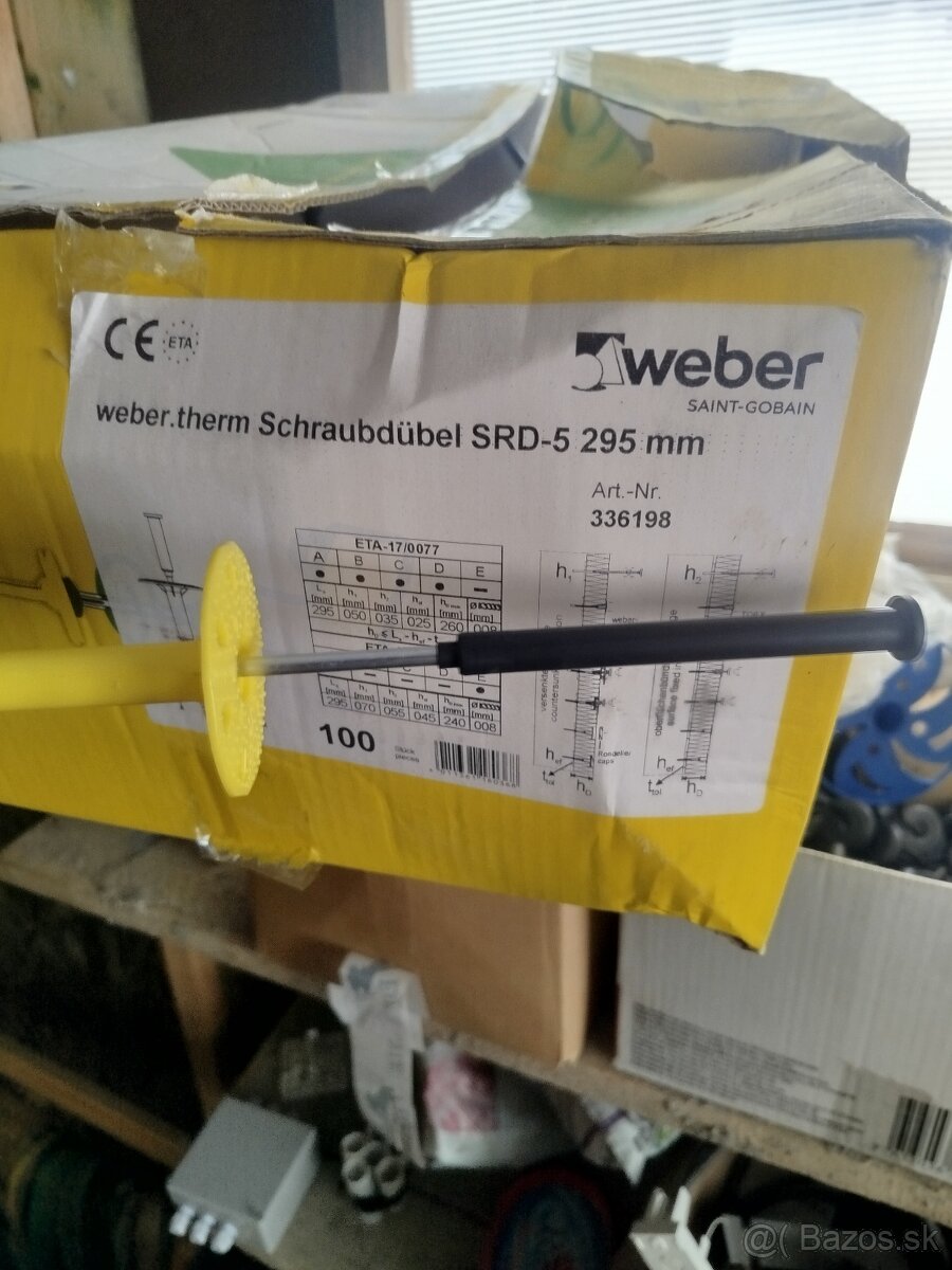 Hmożdiny na kotvenie polystyrénu - 3