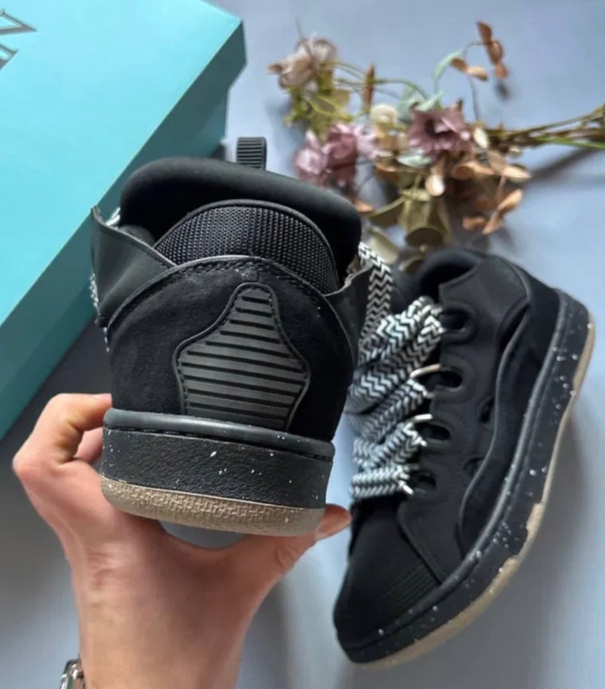 Lanvin Curb Black Leather - 3