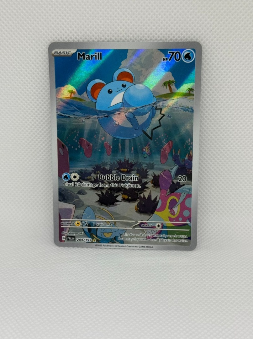 Pokémon karta Marill 204/193 – Paldea Evolved – IR - EX - 3