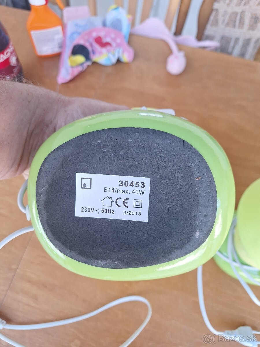 Predám zelené nočné lampy. - 3