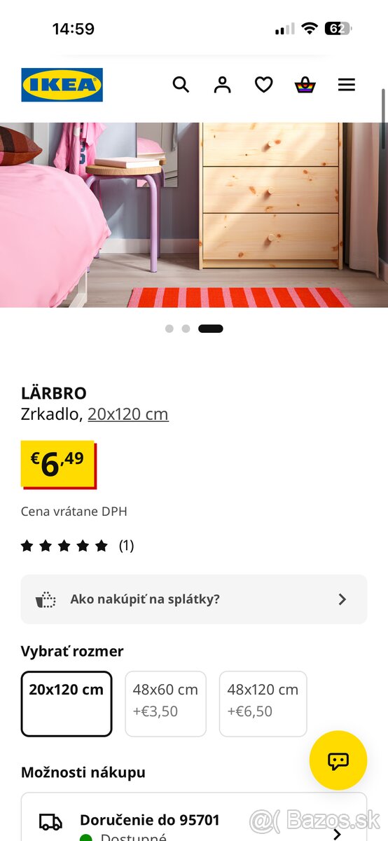 Zrkadlo LÄRBRO - 3