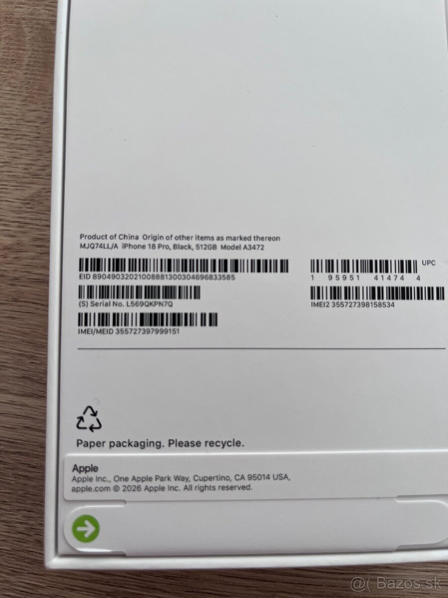 Iphone 18 Pro, čierna, 512 GB - 3