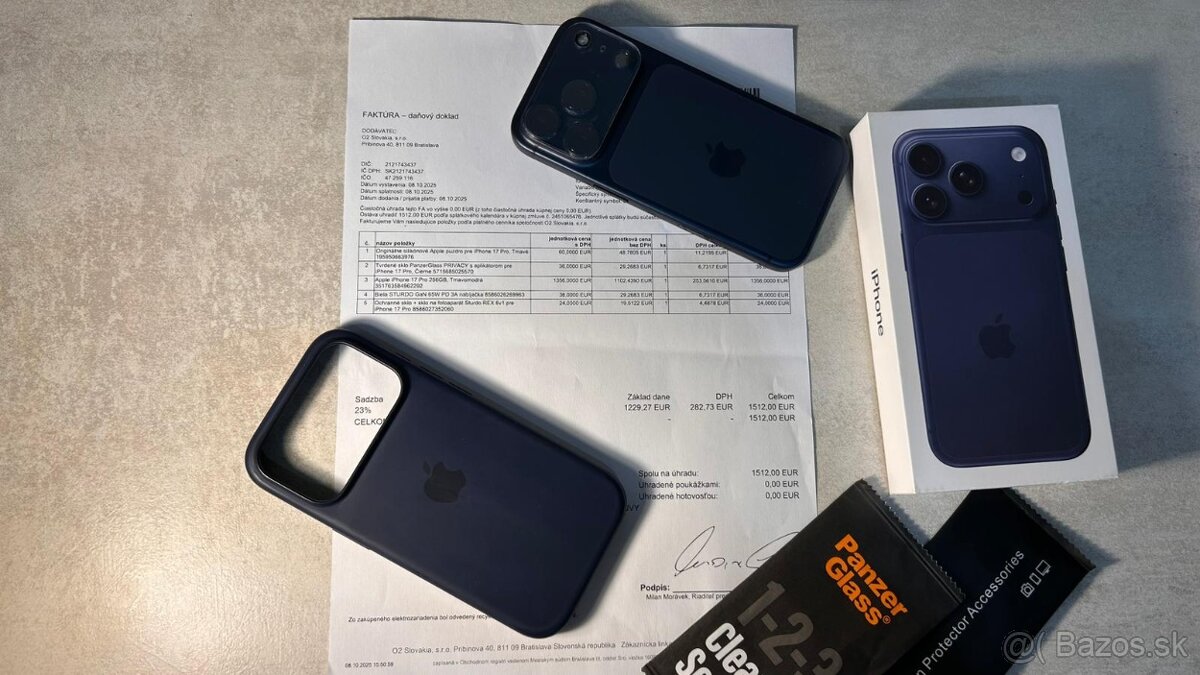 ❤️ NOVÝ - APPLE IPHONE 17 PRO - 256 GB - DEEP BLUE ❤️ - 3