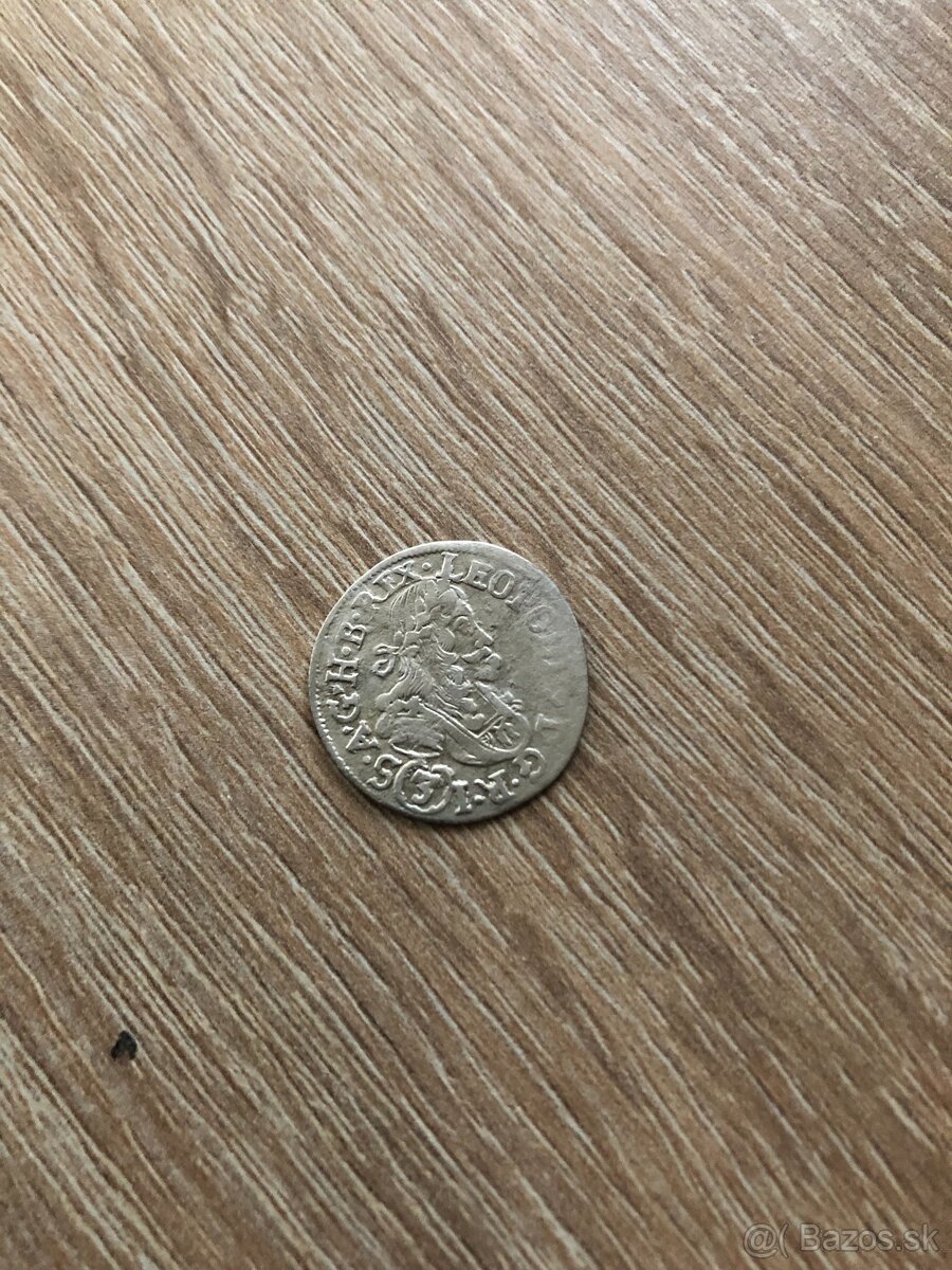 Leopold I.. 3.Grajciar - Groš - 3