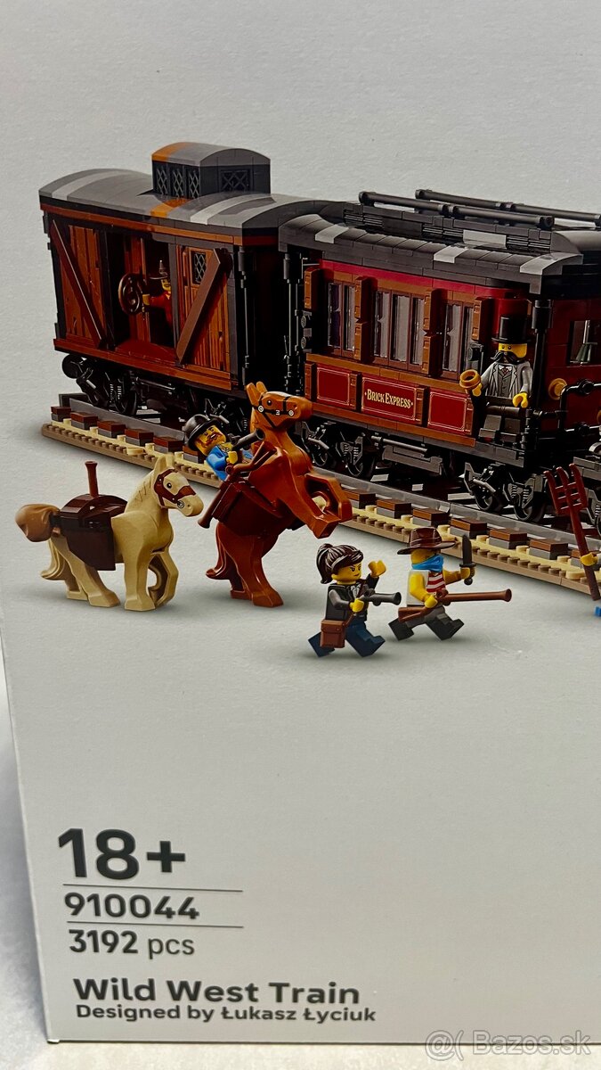 LEGO® BrickLink 910044 Vlak z Divokého západu - 3