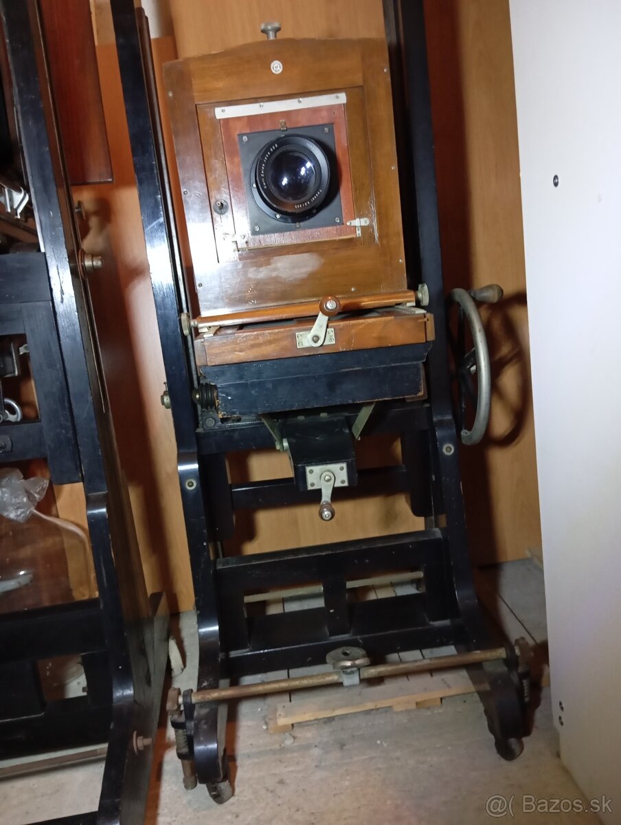 Historický fotoaparát veľký Ateliér, - 3