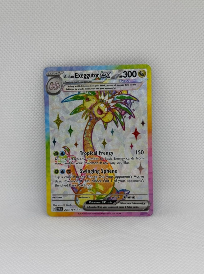 Pokémon karta Alolan Exeggutor ex 225/191 – Surging Sparks - 3