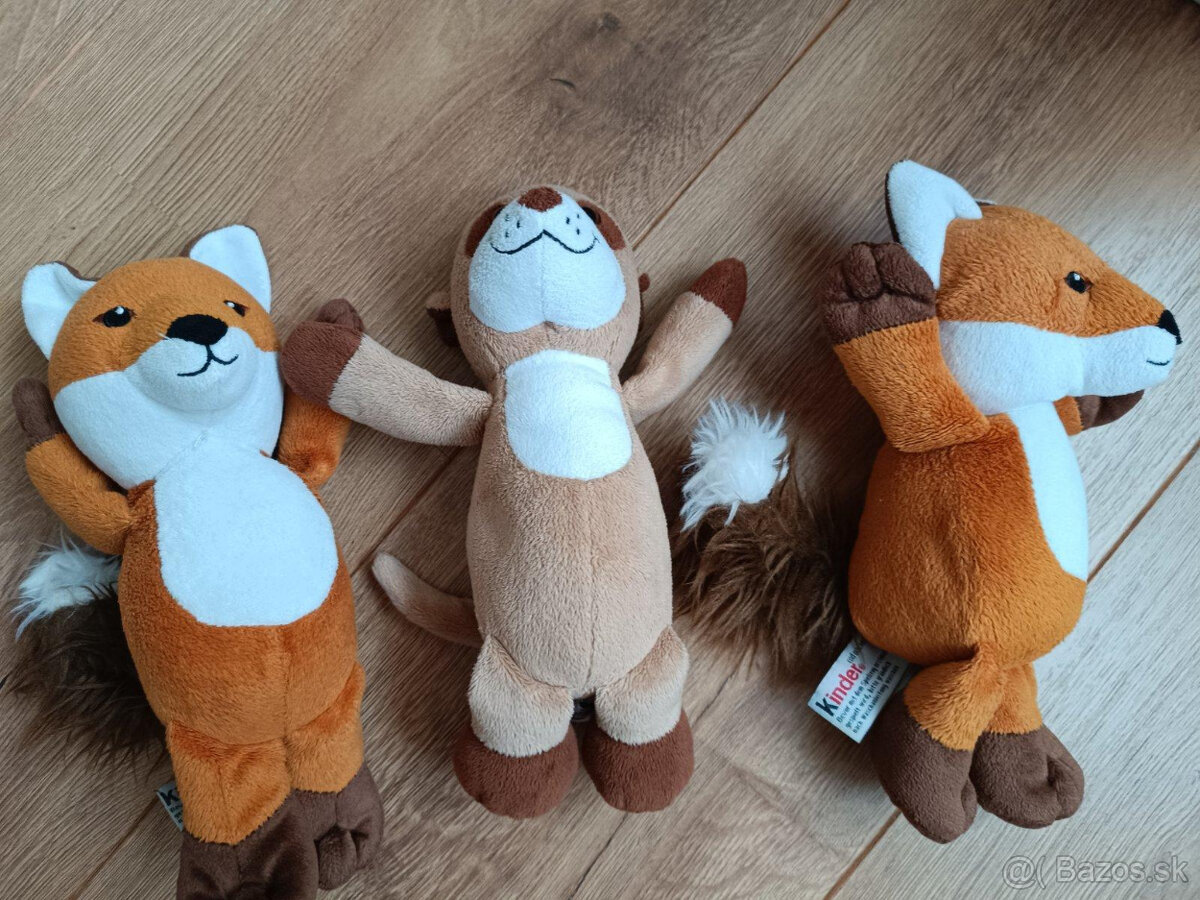 Plysove Kinder postavicky - 3