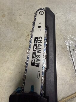 Mini aku píla 18V bezuhlíková – pasuje na Makita 18V aku - 3