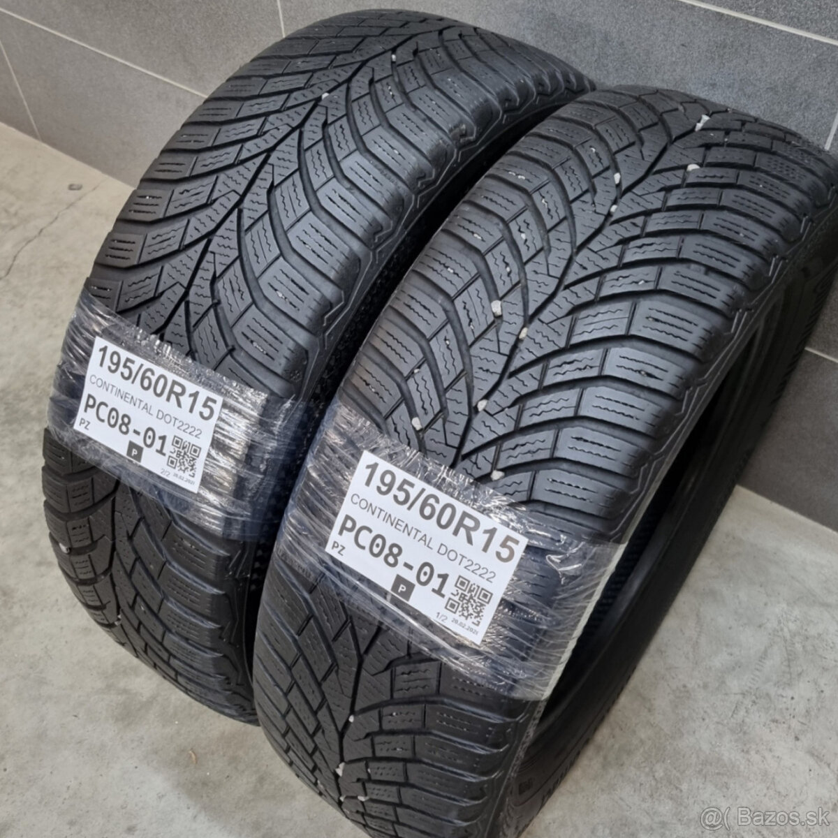 Zimné pneumatiky 195/60 R15 CONTINENTAL - 3
