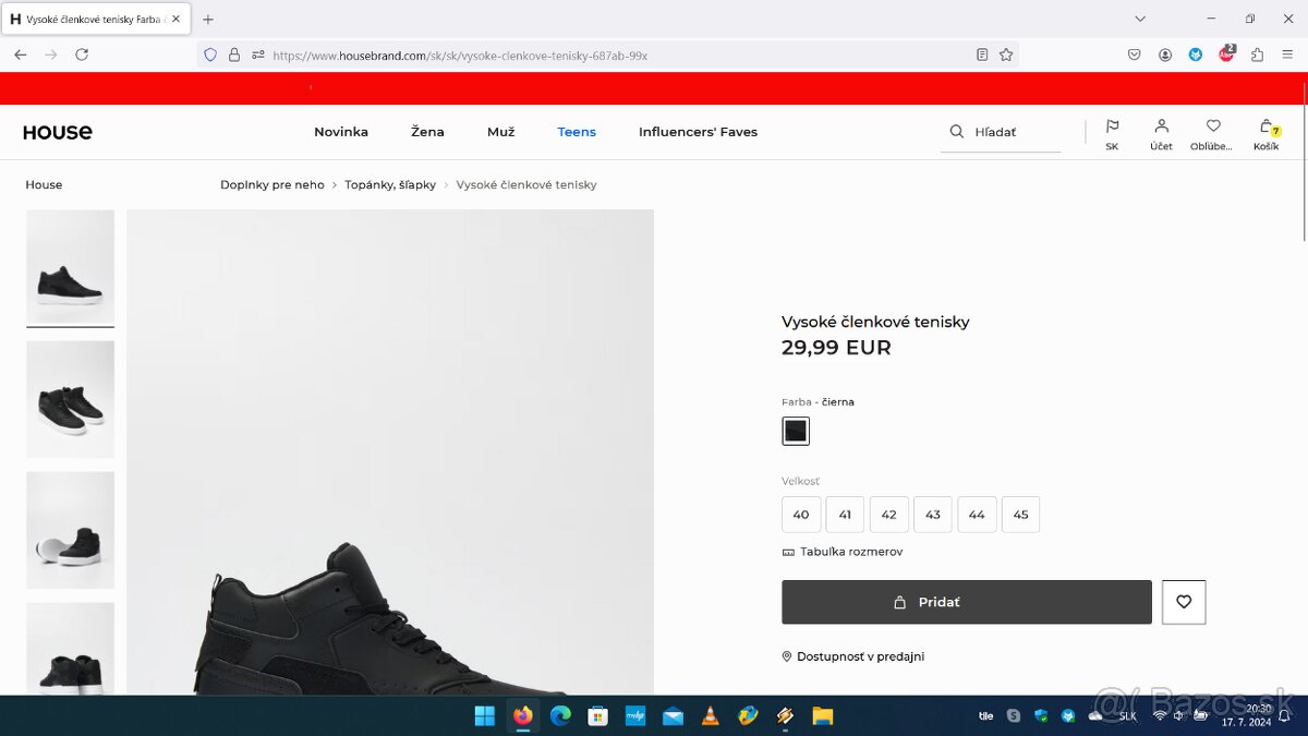 Tenisky House, Tenisky Starter x House - 3