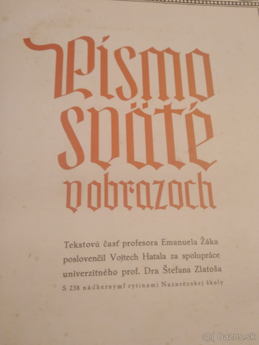 Sväté písmo v obrazoch 1936 - 3