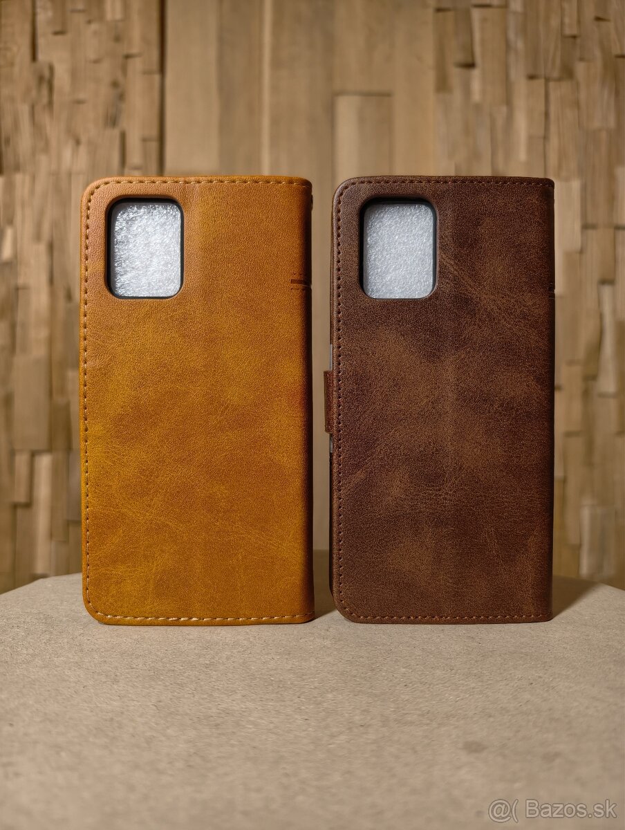 Motorola Edge 30 Neo - Leather Flip - set x2 - 3