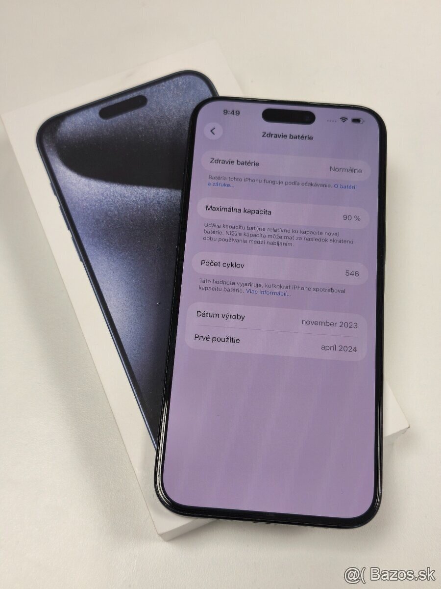 iPhone 15 Pro Max 256GB Blue - 3