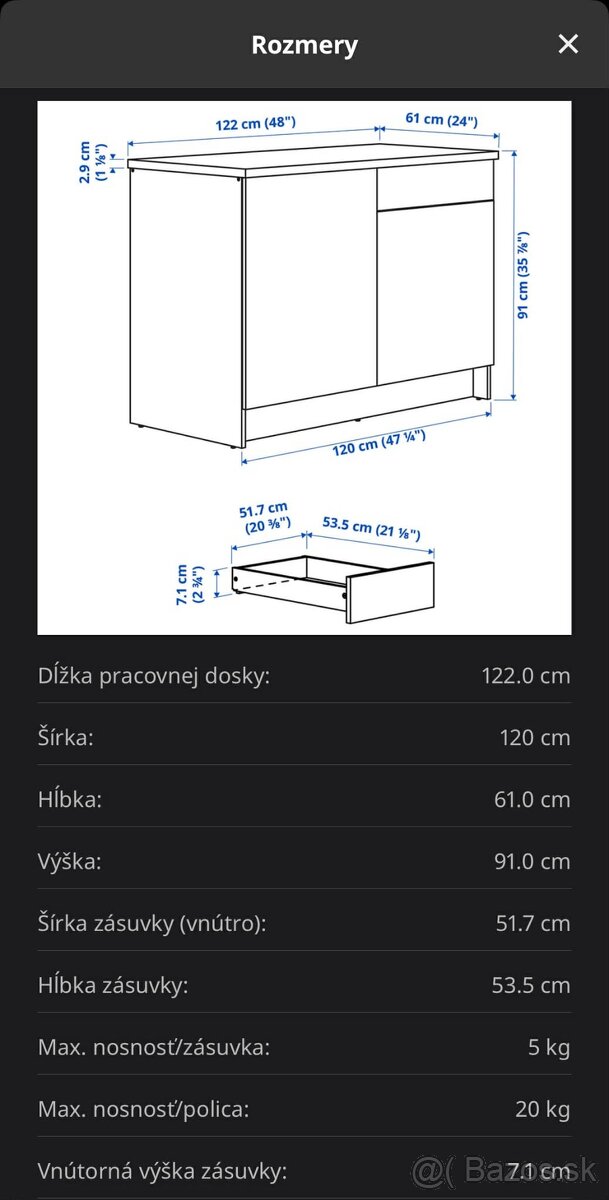 Kuchynská linka KNOXHULT - 3