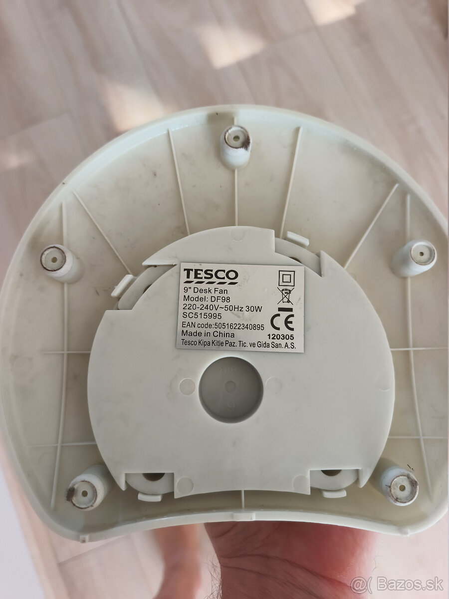 Tesco stolovy ventilator DeskFan DF98 - 3