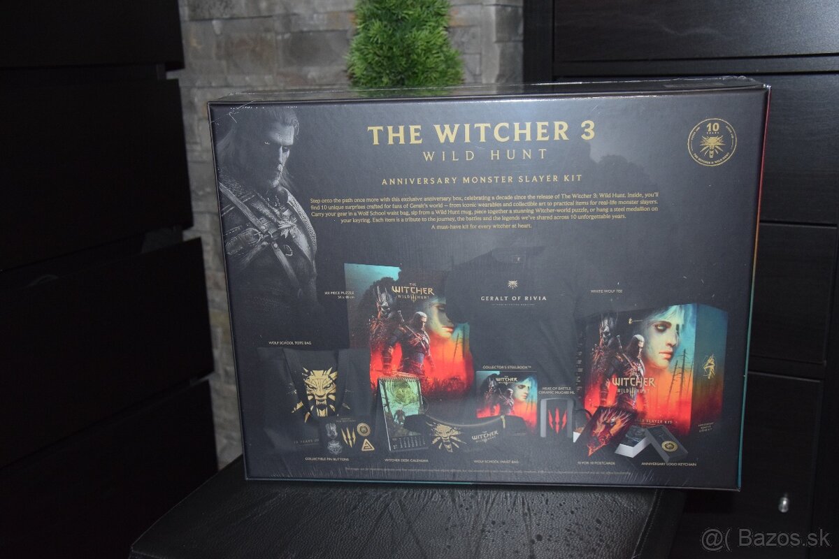 Darčekový set The Witcher 3: 10th Anniversary Monster Slayer - 3