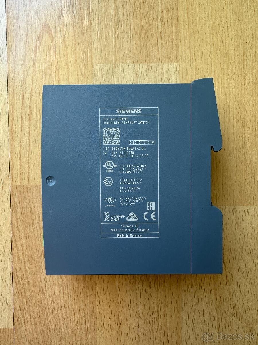 ✅ Siemens SCALANCE XB208 managed switch - 3