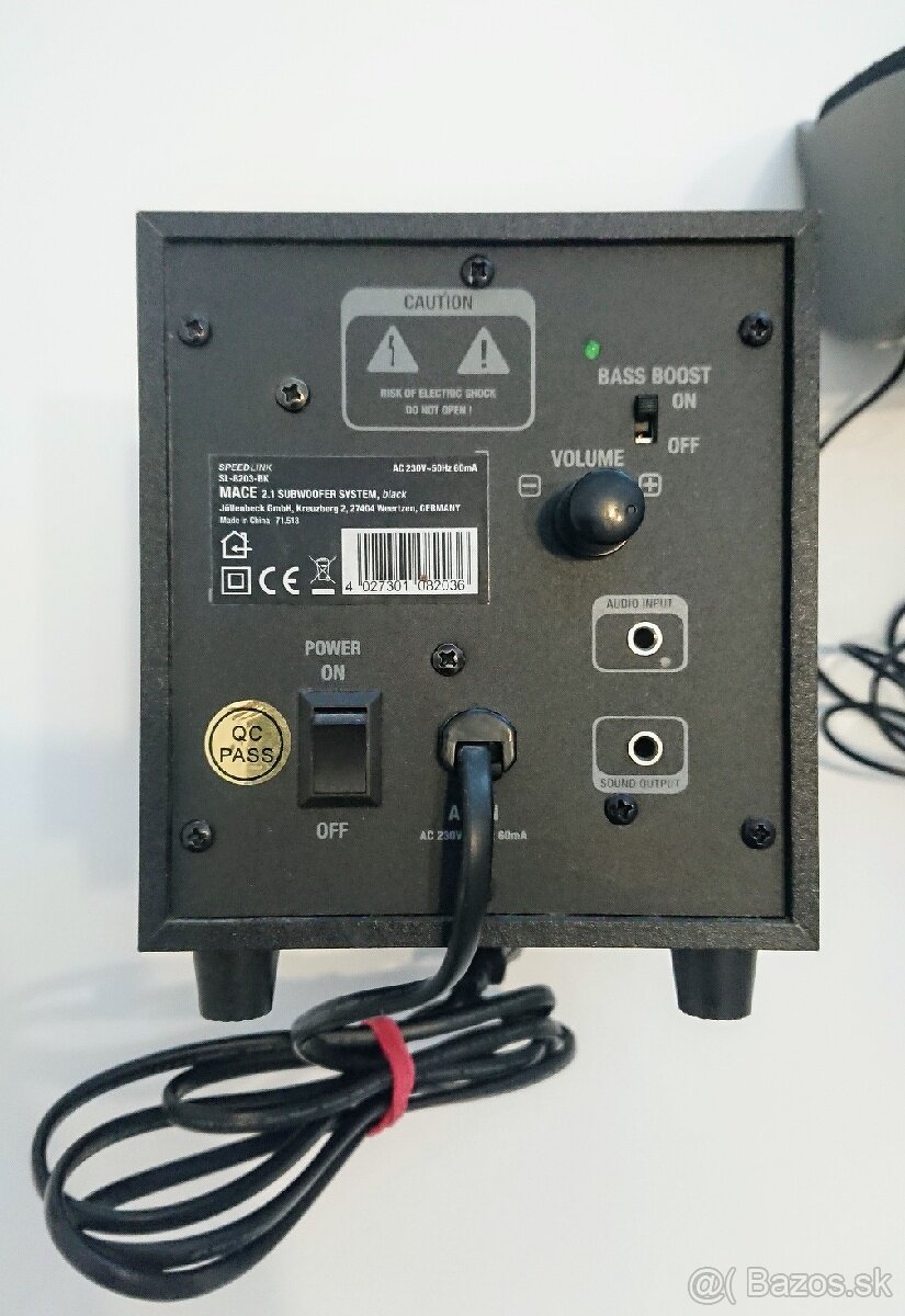 Reproduktory 2 + 1 subwoofer - 3