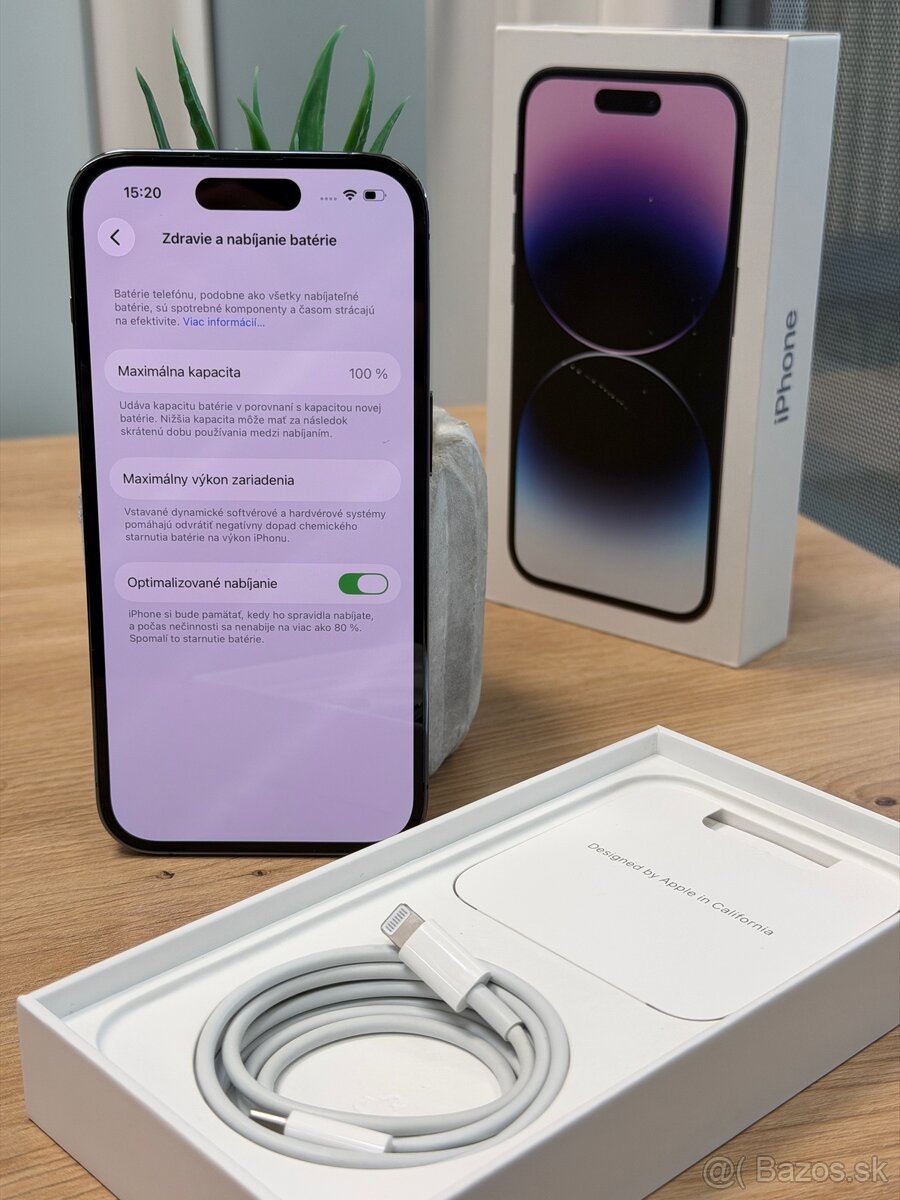 Apple iPhone 14 Pro 128GB - ZÁRUKA / NOVÁ BATÉRIA - 3