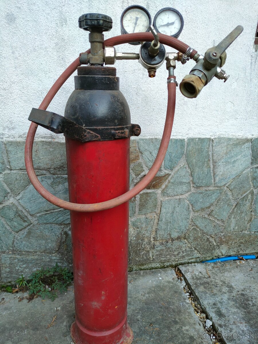 Tlaková fľaša na CO2 - 3
