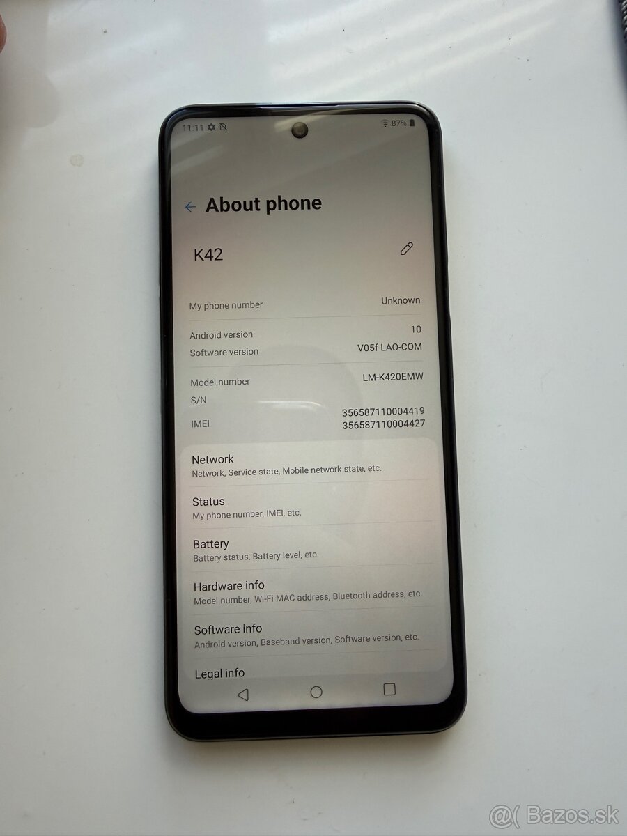 LG K42 64gb - 3